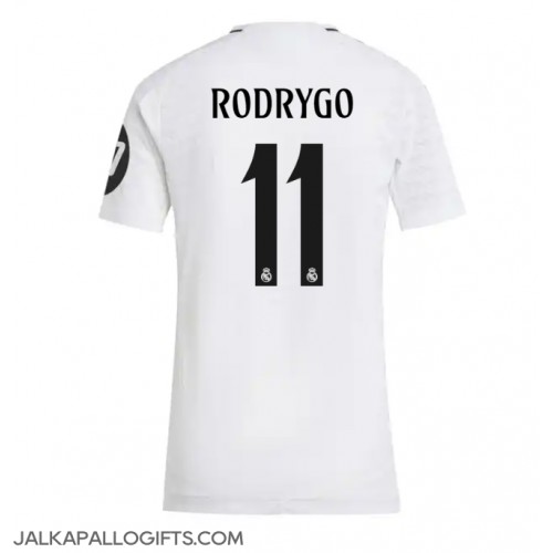 Real Madrid Rodrygo Goes #11 Kotipaita Naiset 2024-25 Lyhythihainen